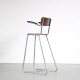 1950s High children chair by Gispen, the Netherlands