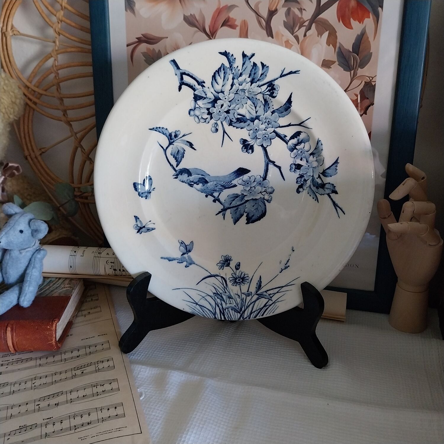 Old flat plate ironstone