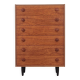 Commode en teck, design danois, années 1960, production : Danemark