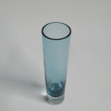 Roll vintage colored glass vase
