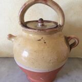 Vinaigrier in two-coloured sandstone, souvenir of Italy