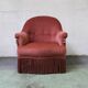 Fauteuil crapaud vintage