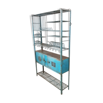 Metal croat with its original blue patina