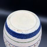 Art Deco ceramic vase Floral decor flowers