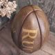 Vintage leather rugby ball
