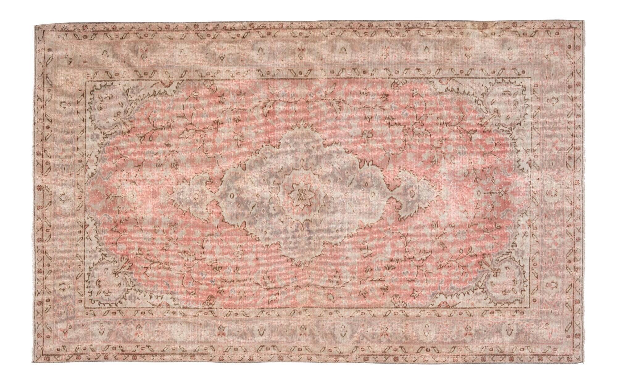 Vintage Turkish handmade rug 185x267 cm