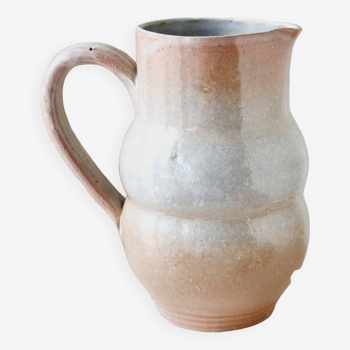 Handmade stoneware pitcher or carafe