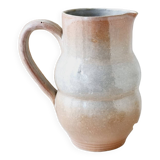 Handmade stoneware pitcher or carafe