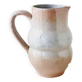 Handmade stoneware pitcher or carafe