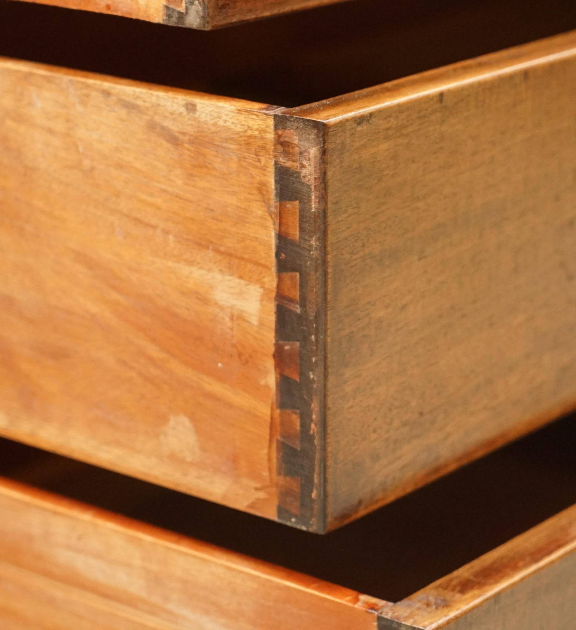 Alfred Cox Mid-Century Modern Chest of Drawers 1952 in oak