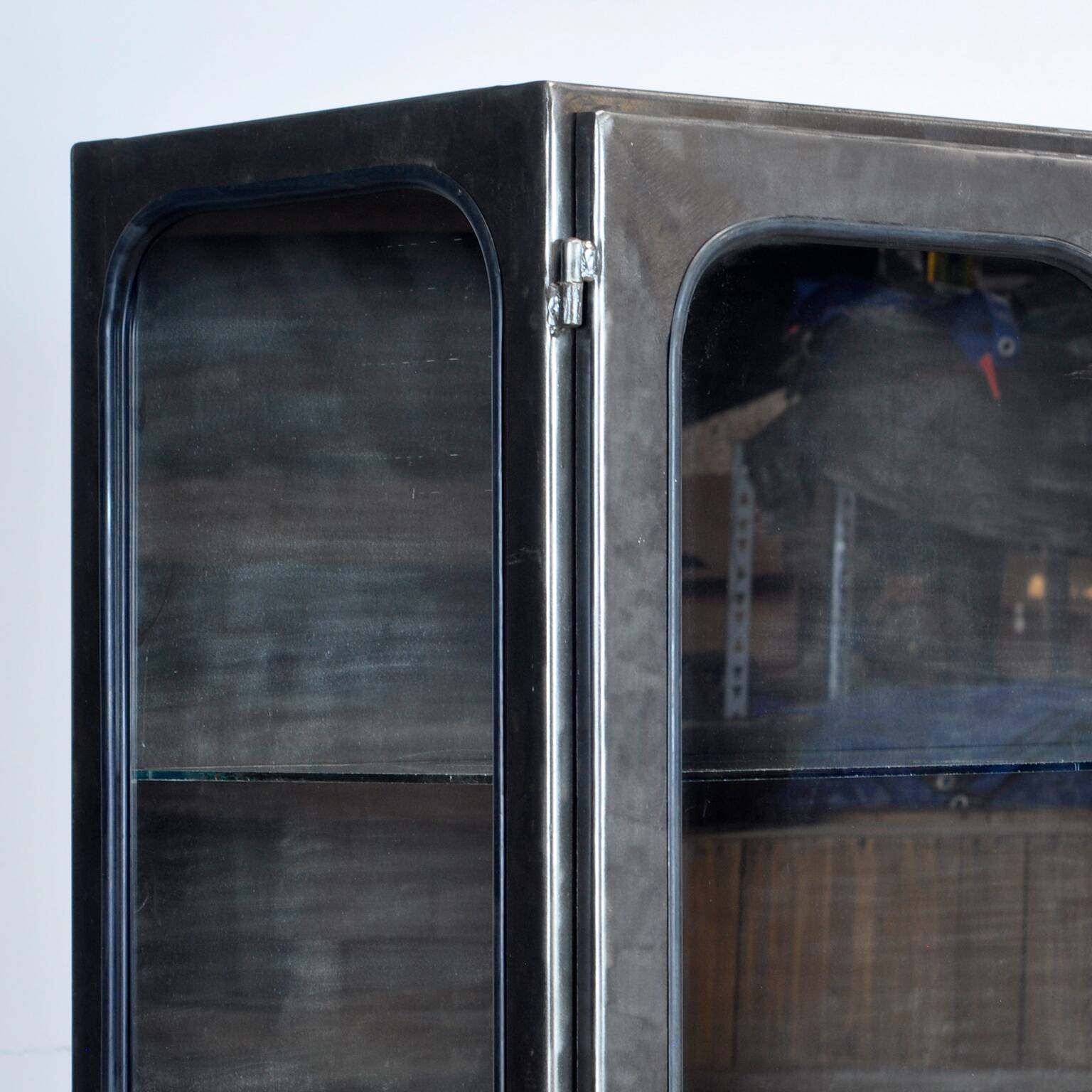 Polished Medical Cabinet, 1970's