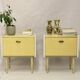 Pair of bedside tables from the middle of the century, 1950s