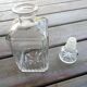 Carafe à whisky en verre ciselé