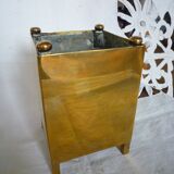 Small Valmazan Brass Planter