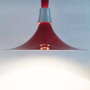 Vintage Danish suspension by Bent Nordsted for Lyskaer, 1970s.