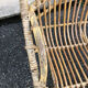 Fauteuil rotin vintage, 1960