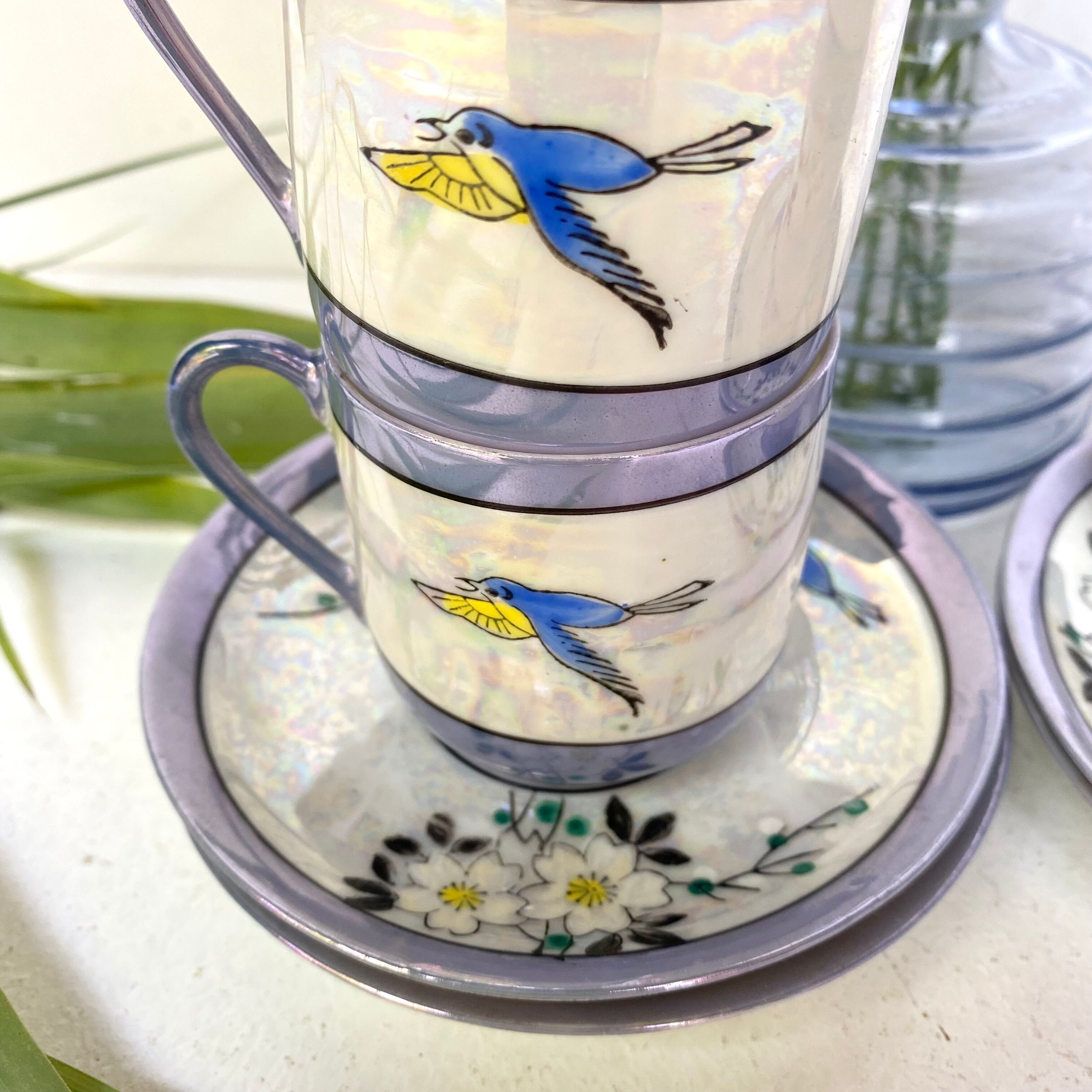 Japanese porcelain cups