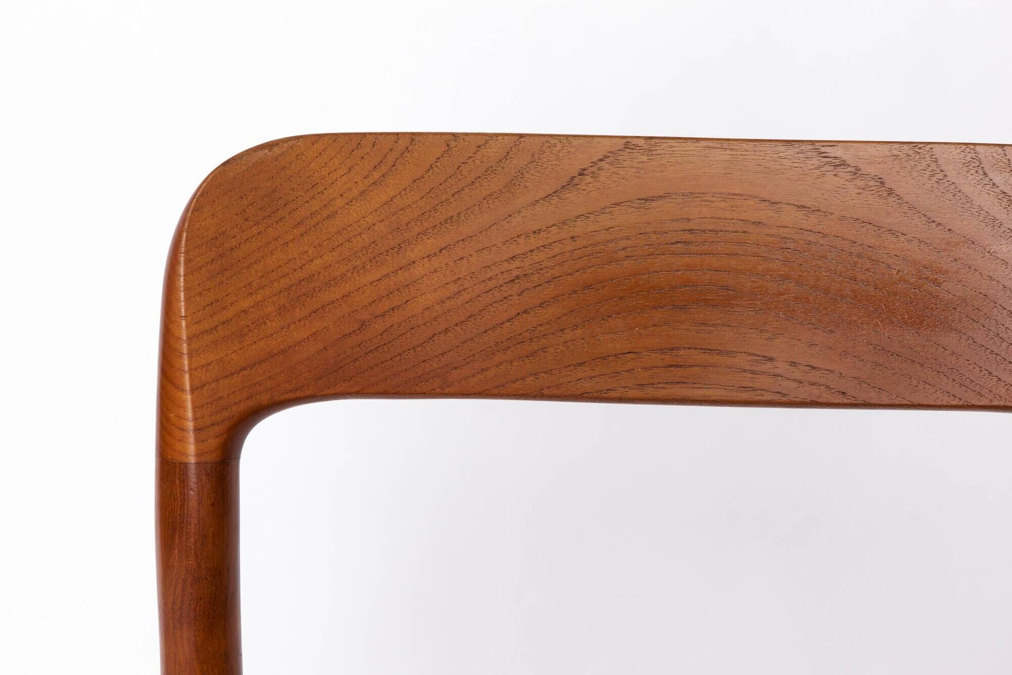 Niels Otto Møller Chair, Model 75 (1950s) – with Repair – Vintage Danish