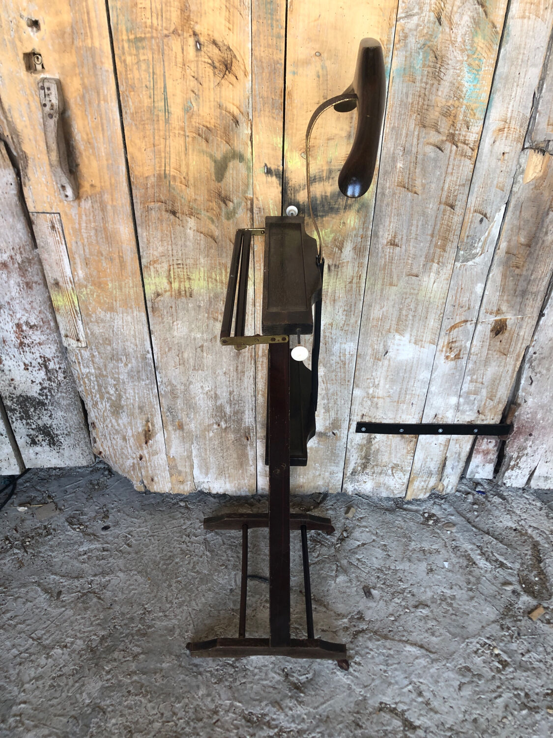 Valet wood made in italy vintage