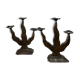 Brutalist chandeliers