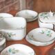 Limoges porcelain table service J.R.S Paradise bird, decor