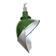 Large Industrial Green Enamel Factory Pendant Lamp from Benjamin, 1960s