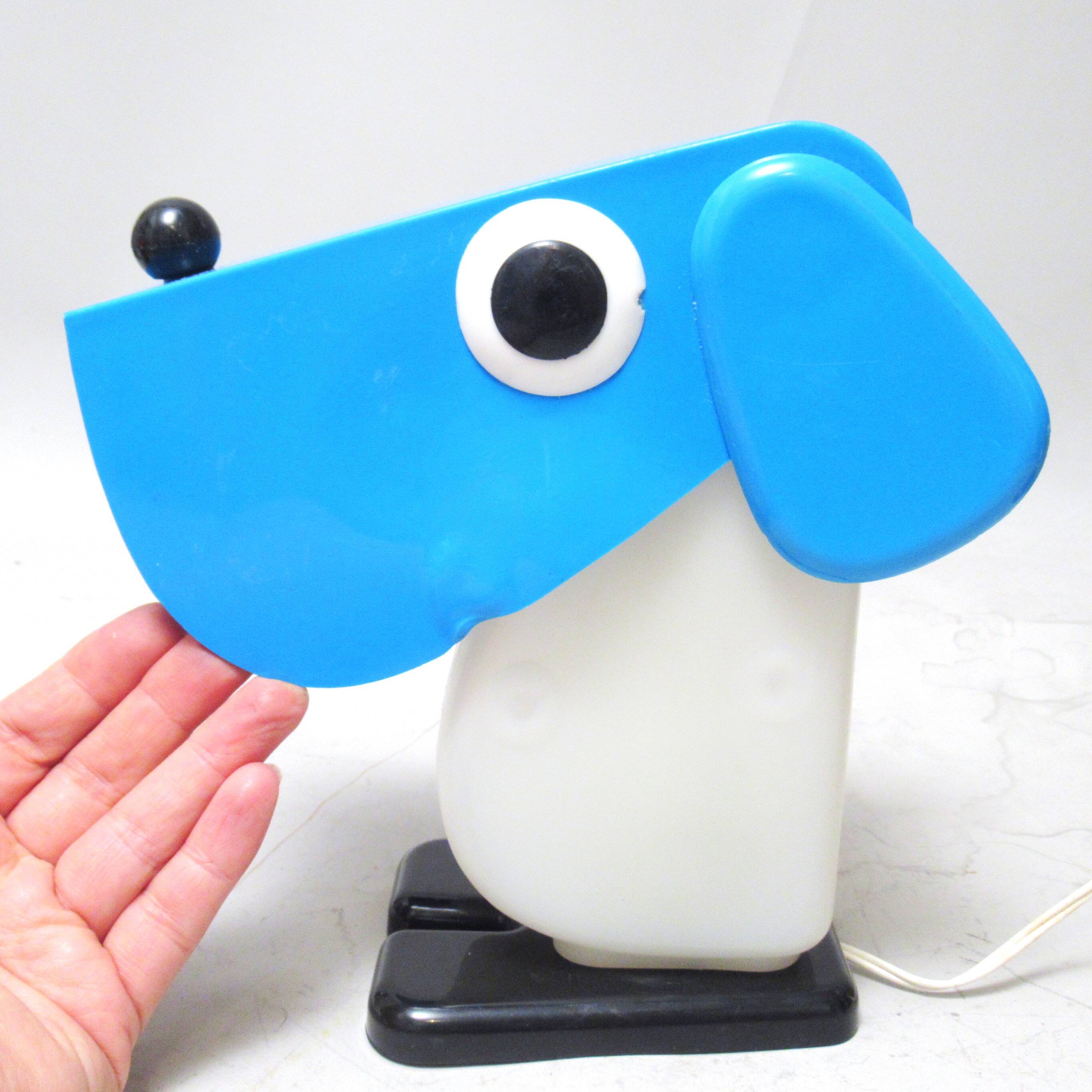 Rufus dog lamp Fernando Cassetta Tacman Italy 1970