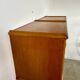 Old MD storage furniture bookcase design Martin Dupuis light oak 1950s vintage