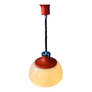Suspension Space Age - rouge blanc