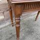 Small flat desk 1900 walnut