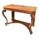 Art Nouveau Italian Wooden Console Table