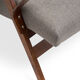 Tatra armchair with footrest