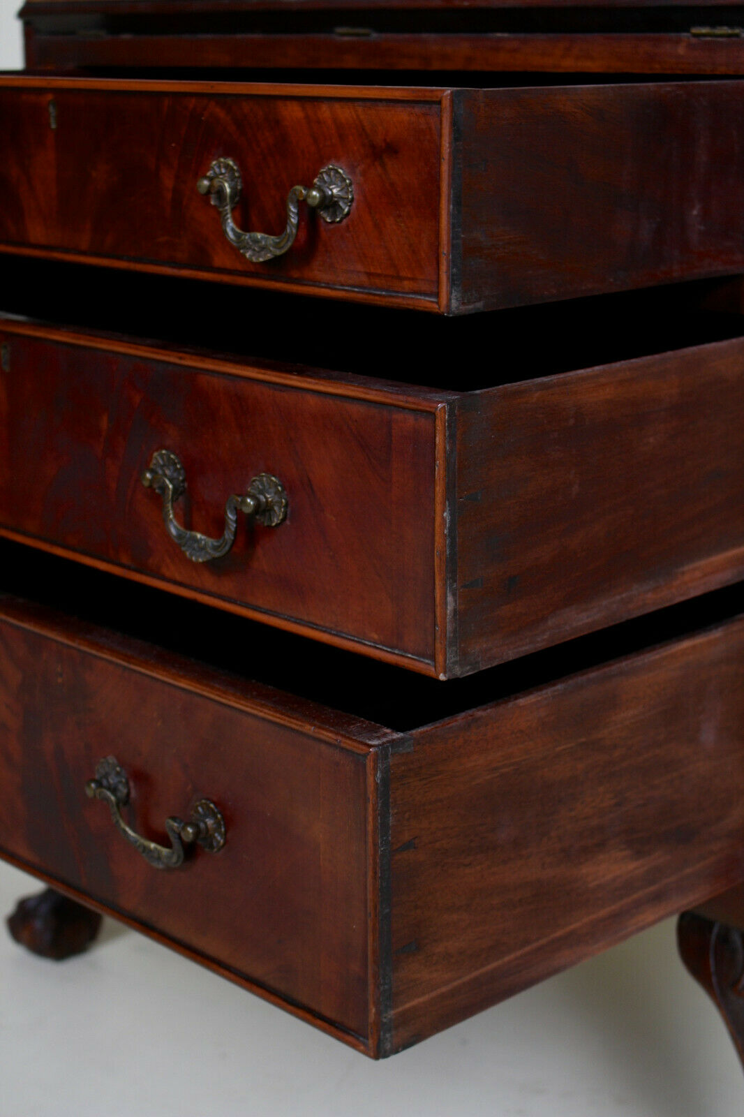 Edwardian mahogany desk