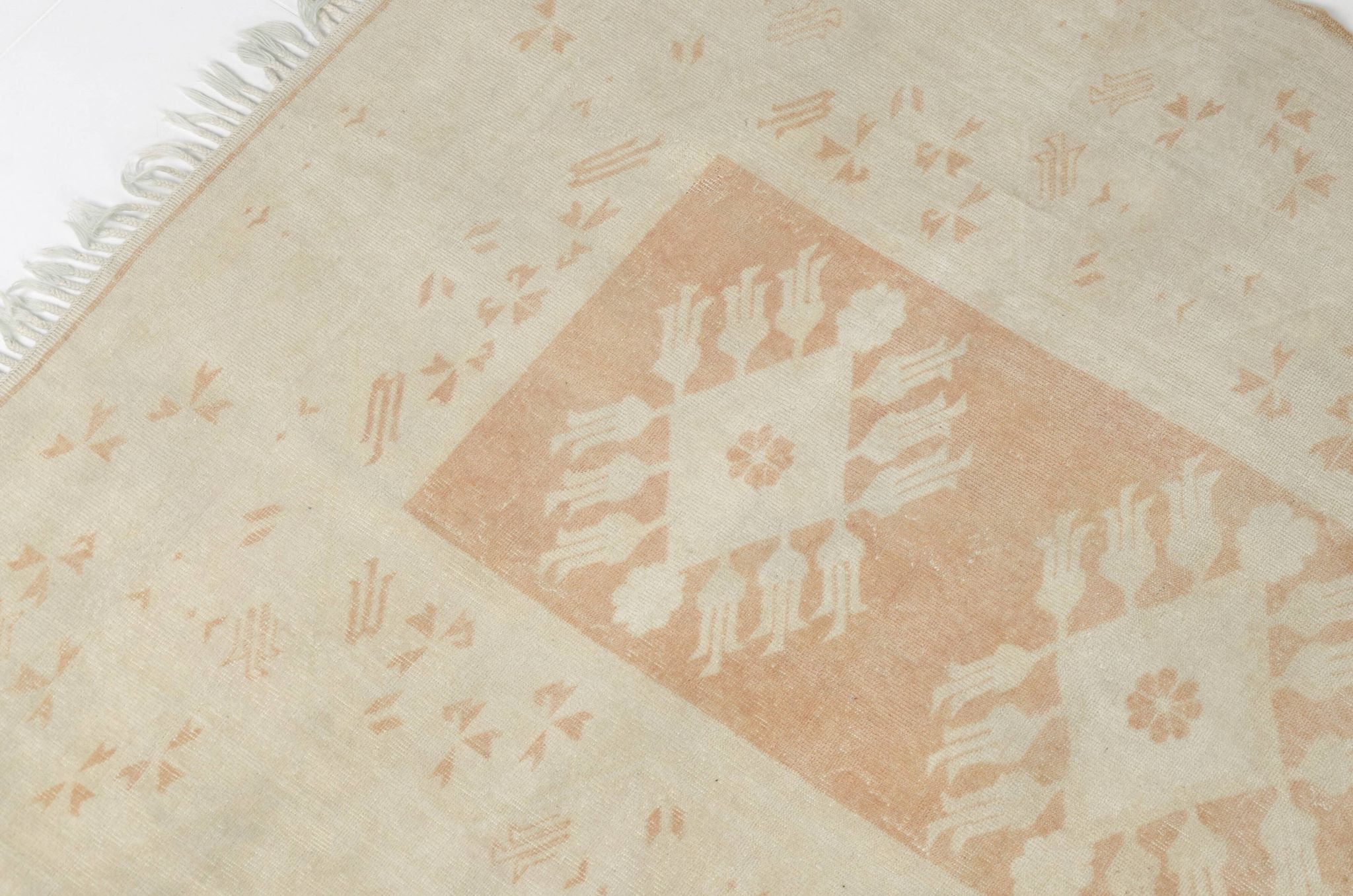 Oushak Anatolian Floral Carpet