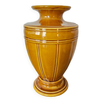 Vase couleur ocre