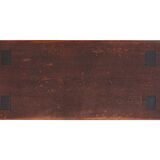 Rustic hand crafted wooden stool, France ca. 1880