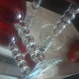 Lot 4water glasses or vintage wine