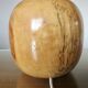 Elm lamp, French work, 70s-80s