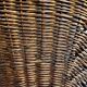 Chaise longue en osier