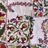 Suzani silk carpet 115x173cm