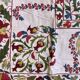 Suzani silk carpet 115x173cm