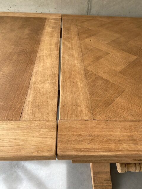 Farmhouse table monastery stripped extendable 300 cm