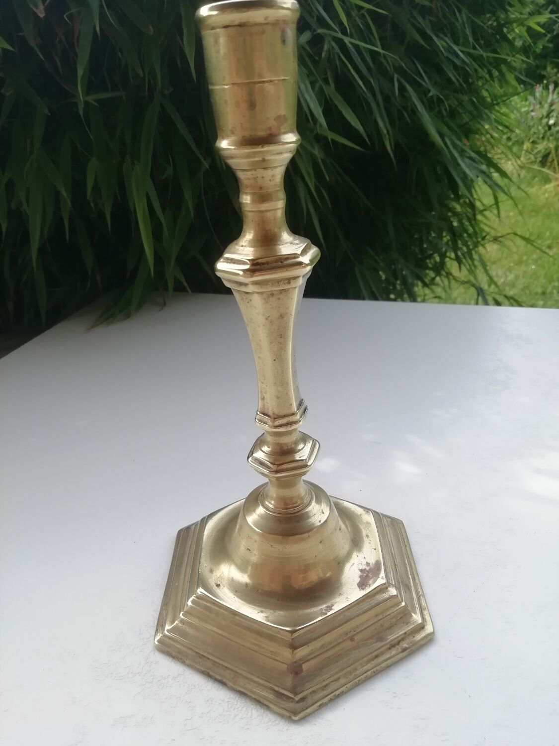 Pair of candle holders