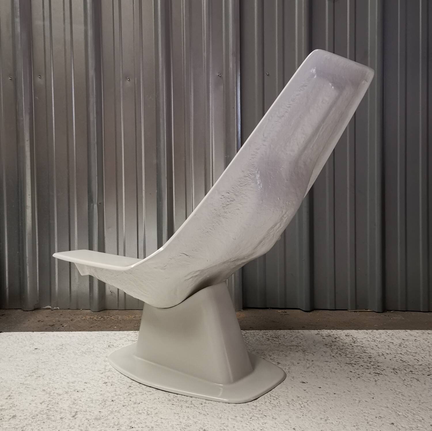 Fauteuil bain de soleil, Les Plastiques de Bourgogne, 1970