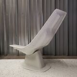 Sun lounger armchair, Les Plastiques de Bourgogne, 1970