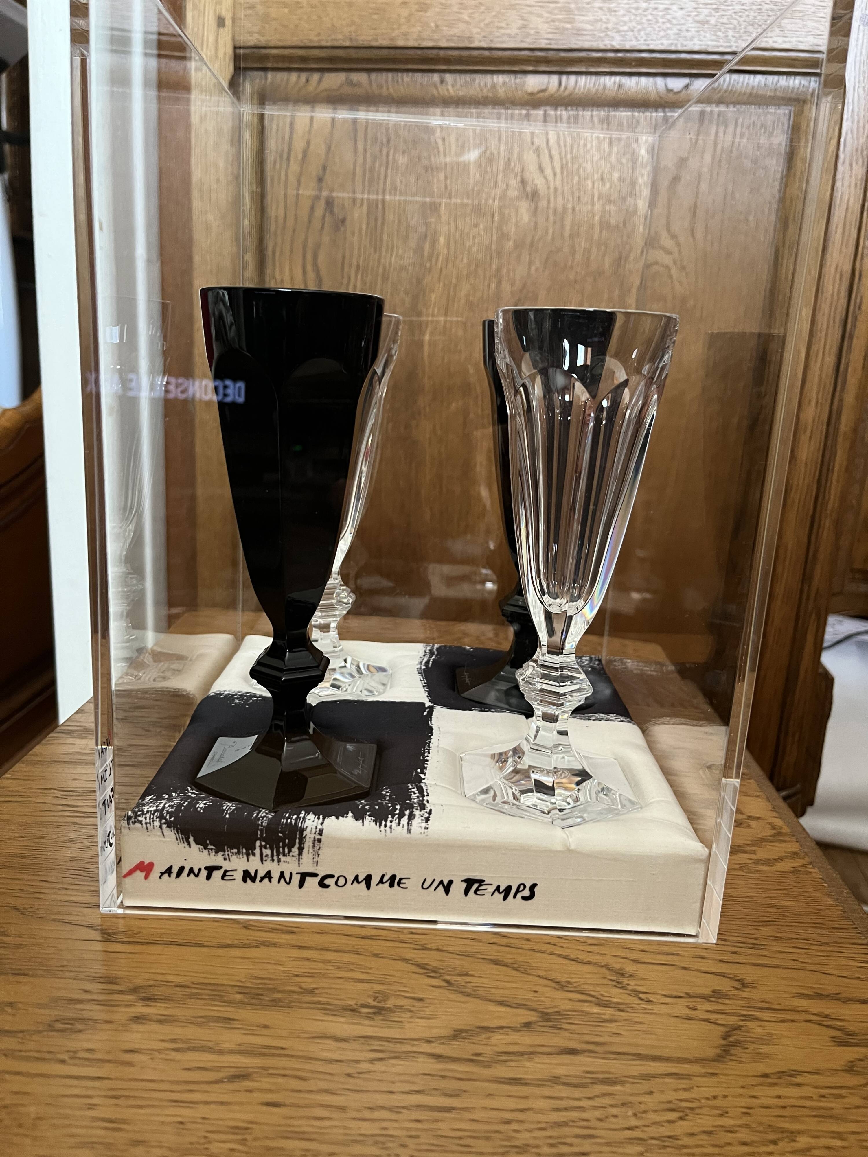 Baccarat Flutes By Ara and Philippe Starck