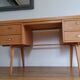 Bureau pieds compas années 50