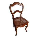 Chaise cannée ancienne