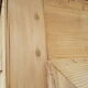 Armoire en sapin ancienne sablée brute