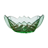 Jardinière art déco verte, huta hortensja, années 1930